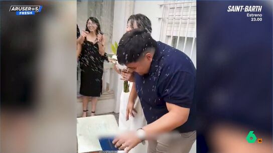 Acaba en urgencias en el d&iacute;a de su boda por culpa del lanzamiento de arroz