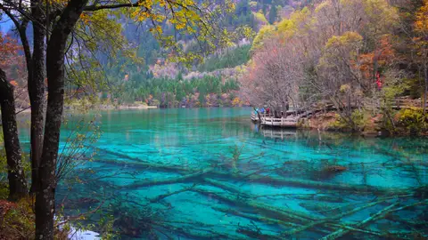Five Flower Lake en China Five Flower Lake en China