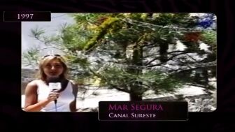 El v&iacute;deo de Mar Segura como presentadora de televisi&oacute;n en los a&ntilde;os 90: "Los nervios forman parte de tu profesionalidad"