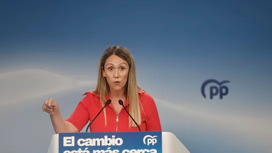 La vicesecretaria de Coordinación Sectorial del Partido Popular, Alma Ezcurra La vicesecretaria de Coordinación Sectorial del Partido Popular, Alma Ezcurra