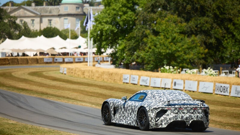 El nuevo Lexus LFA Concept rueda por primera vez y muestra el futuro eléctrico de la marca