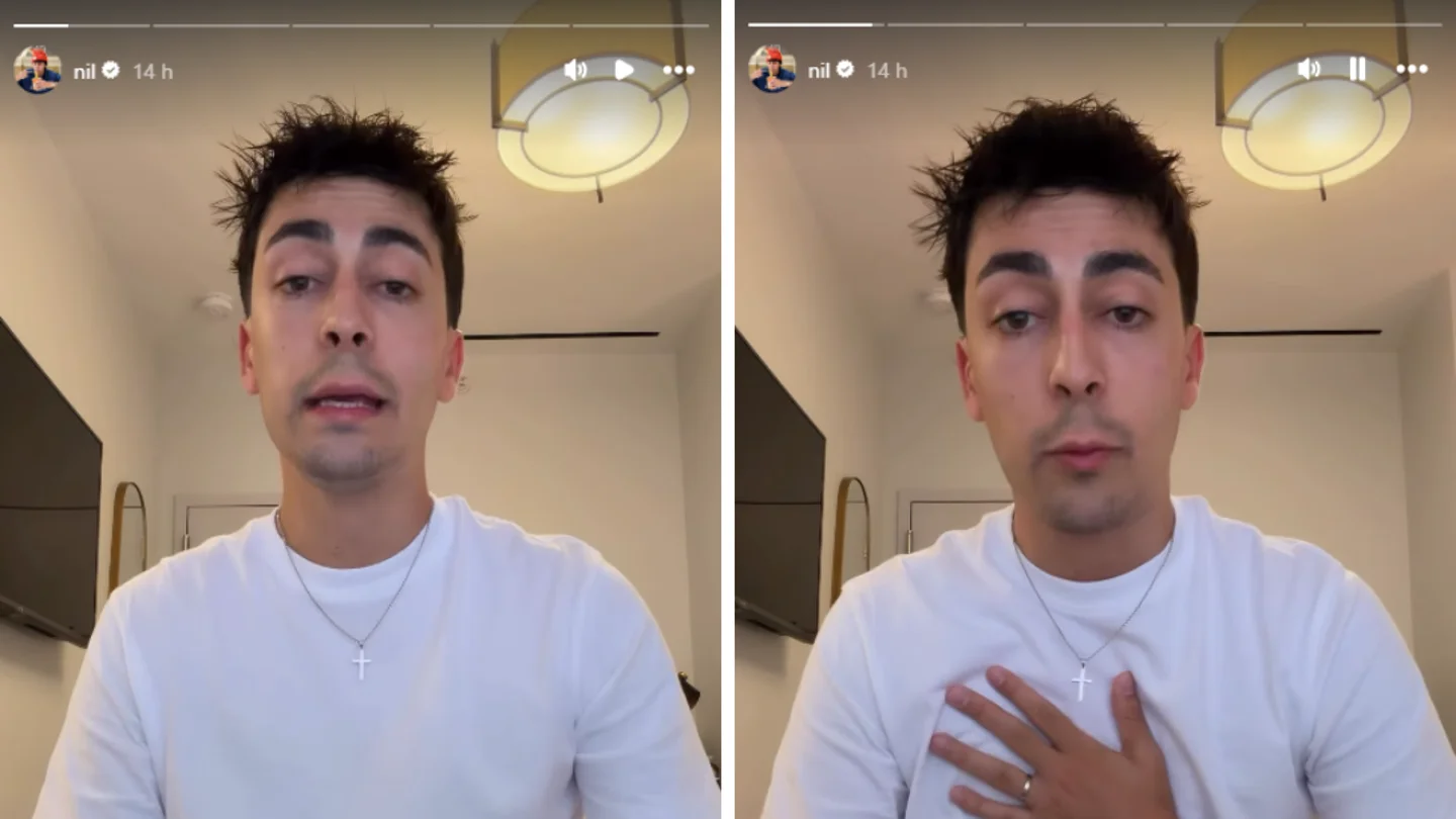 Nil Ojeda pide "perdón" tras ser denunciado por su campaña de camisetas si España ganaba el Mundial Nil Ojeda pide "perdón" tras ser denunciado por su campaña de camisetas si España ganaba el Mundial
