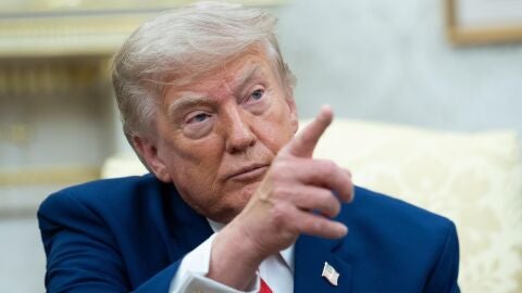 El presidente de EEUU, Donald Trump, en la Casa Blanca. 