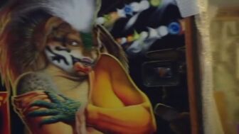 Mariana Nannis, al ver un cuadro que refleja a una "fashion victimin" con piel de animal: "Nosotros nos pudrimos, los animales no"