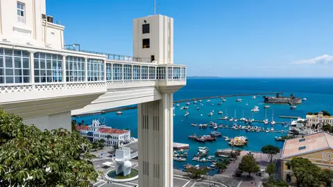 Elevador Lacerda en Salvador de Bahía Elevador Lacerda en Salvador de Bahía