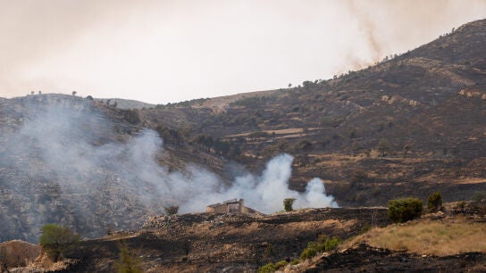 Incendio forestal de Ejulve (Teruel)