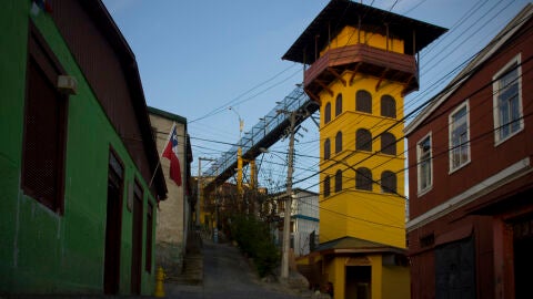 Ascensor Polanco, en Valparaíso