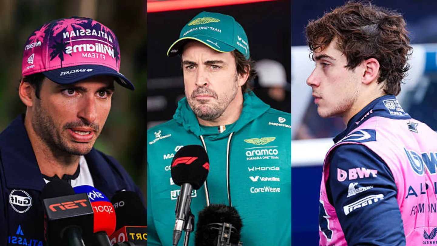 Fernando Alonso, la pieza clave en el futuro de Carlos Sainz y Franco Colapinto en la F1 Fernando Alonso, la pieza clave en el futuro de Carlos Sainz y Franco Colapinto en la F1