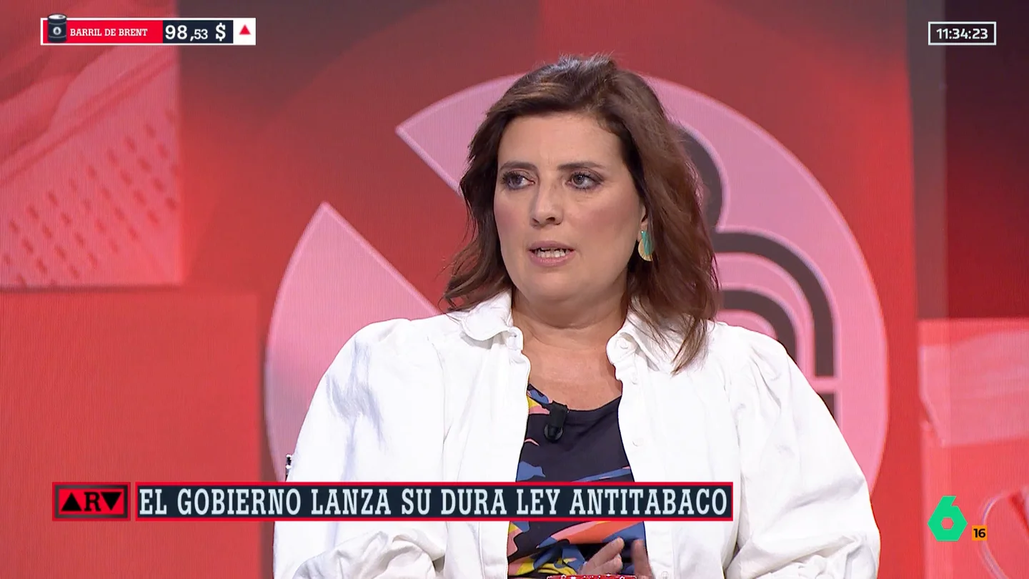 Belén Carreño, sobre la ley antitabaco Belén Carreño, sobre la ley antitabaco