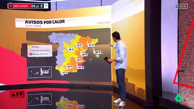 Tercer d&iacute;a ola de calor