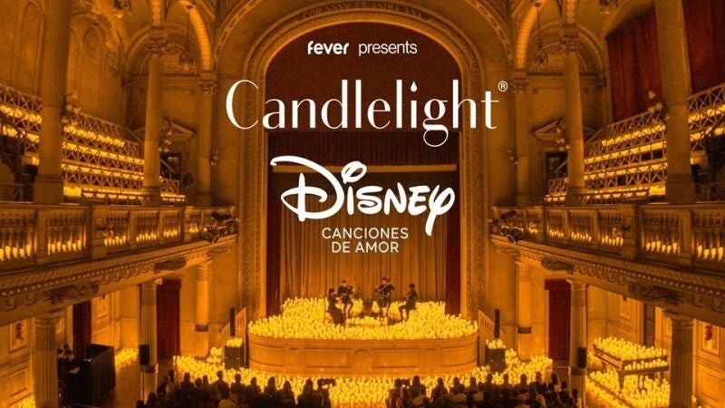 Disney Concerts y Fever presentan en Madrid una edición especial de Candlelight con las canciones de amor más inolvidables de Disney