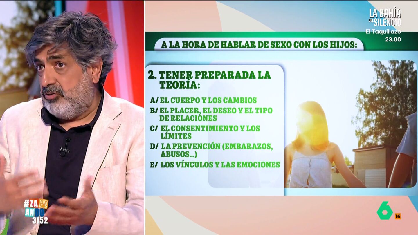Arun Mansukhani comparte algunos consejos para los padres a la hora de hablar de sexo con los hijos, algo que hay que abordar con naturalidad, como un di&aacute;logo entre los dos y no solamente centrado en la prevenci&oacute;n y las enfermedades.