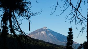 Ca&ntilde;adas del Teide, zona en la que se ha registrado actividad s&iacute;smica, en una imagen de archivo.
