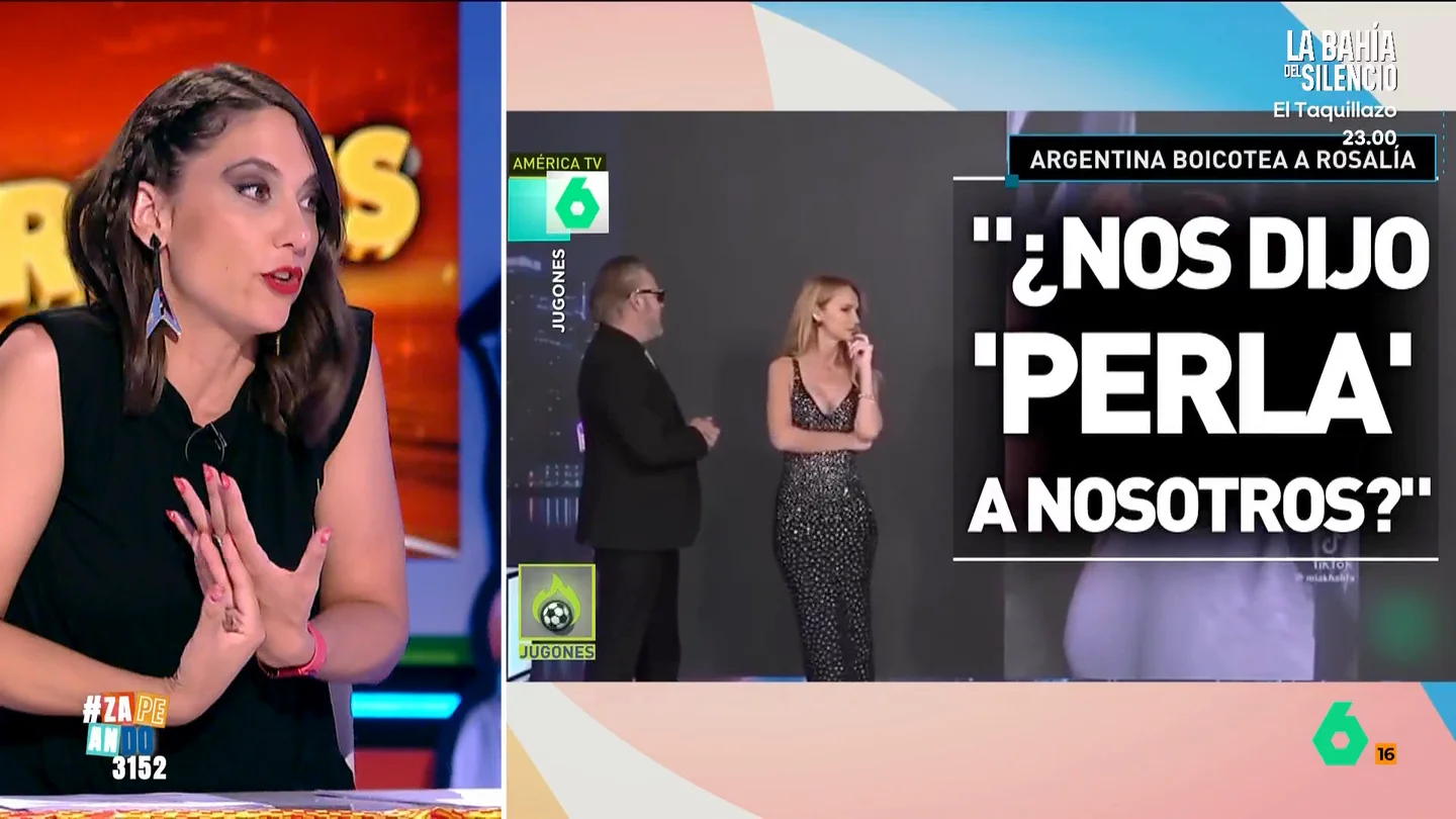Maya Pixelskaya lo tiene claro sobre el boicot a Rosalía en Argentina: "Son los que se quedaron sin entrada y quieren de reventa" En Argentina llaman a boicotear el concierto de Rosalía en Buenos Aires después de una publicación en sus redes celebrando la victoria de España y Maya Pixelskaya tiene una teoría sobre esta campaña de odio contra la cantante.