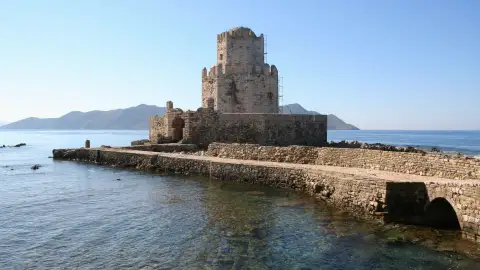 La fortaleza de Methoni La fortaleza de Methoni