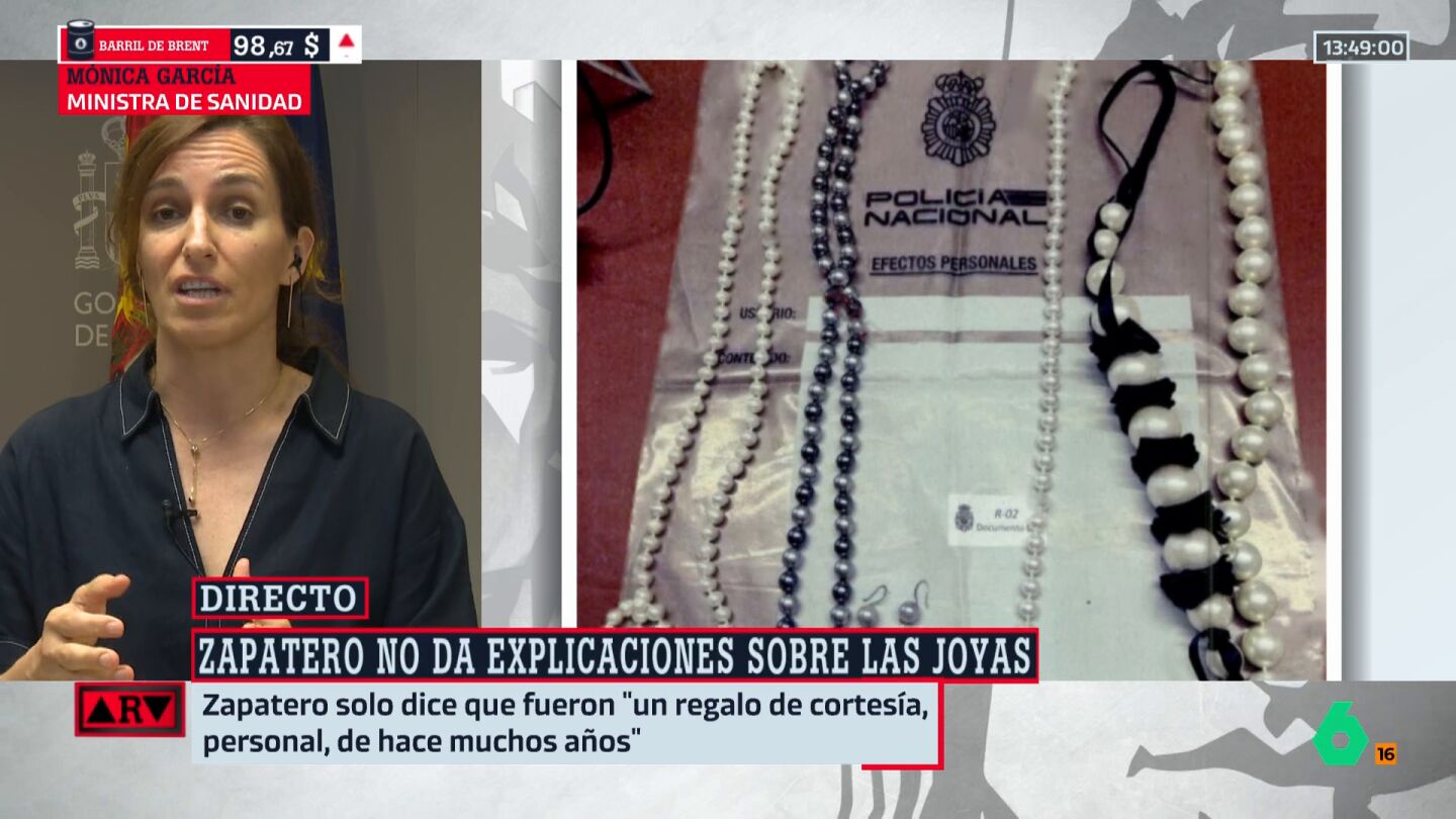 M&oacute;nica Garc&iacute;a, sobre Zapatero