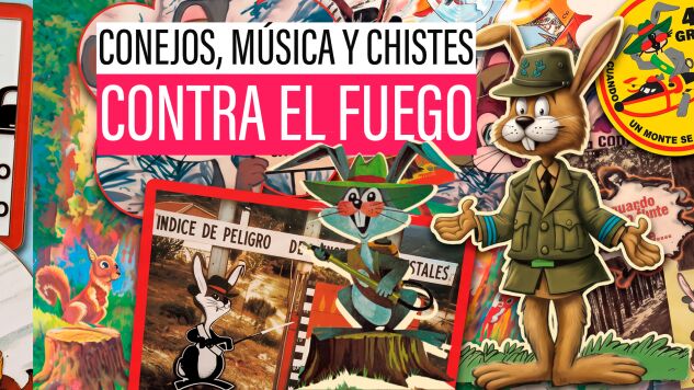 Un himno de Serrat, conejos y hasta algo de humor: as&iacute; han sido las campa&ntilde;as contra incendios en Espa&ntilde;a desde los a&ntilde;os 60