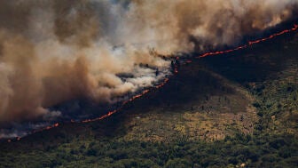 El incendio de Burgohondo (&Aacute;vila)