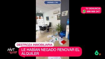 En San Vicente del Raspeig, Alicante, un joven de 26 a&ntilde;os ha destrozado una inmobiliaria y robado el tel&eacute;fono del gerente despu&eacute;s de que el due&ntilde;o de la casa en la que vive se negara a renovarle el contrato. Ya ha sido detenido.