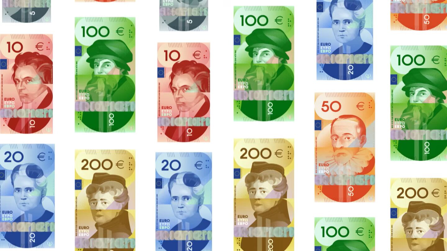 Opción G para los nuevos billetes de Euro