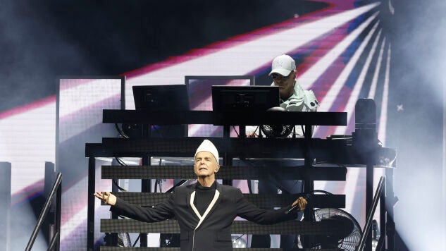 El d&uacute;o brit&aacute;nico Pet Shop Boys actu&oacute; anoche en el Roig Arena. 