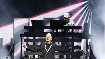 El d&uacute;o brit&aacute;nico Pet Shop Boys actu&oacute; anoche en el Roig Arena. 