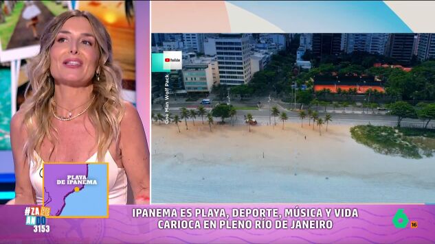 Marina Comes desvela sus playas favoritas del mundo y, entre ellas, sit&uacute;a Ipanema, la playa m&aacute;s m&iacute;tica de r&iacute;o de Janeiro que, adem&aacute;s de inspirar canciones, tiene una curiosa forma de organizar a la gente.