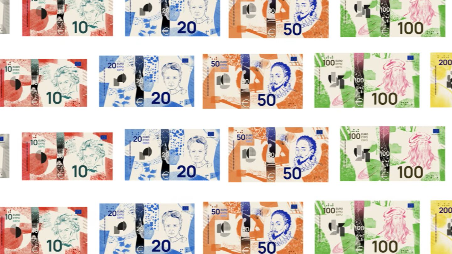 Opción F para los nuevos billetes de Euro