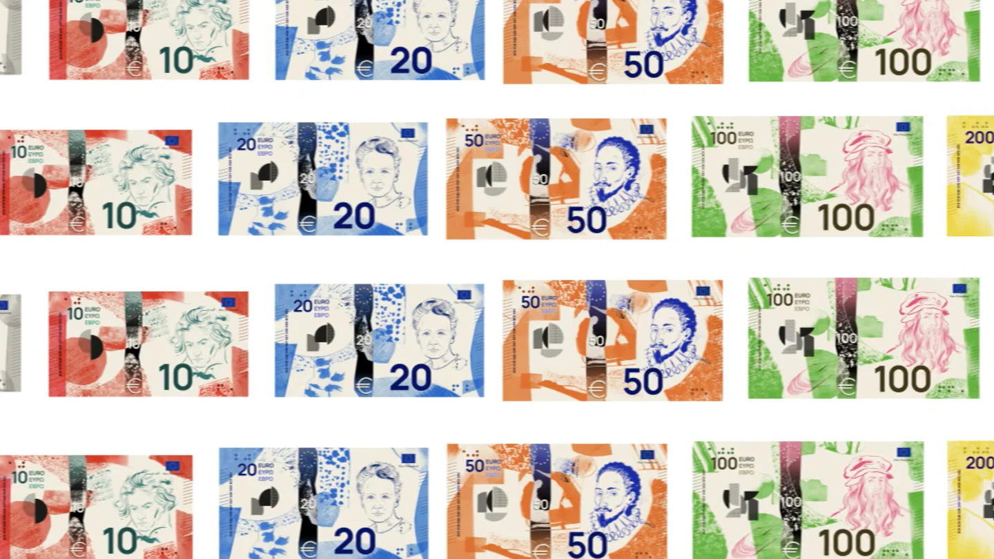 Opción F para los nuevos billetes de Euro Opción F para los nuevos billetes de Euro