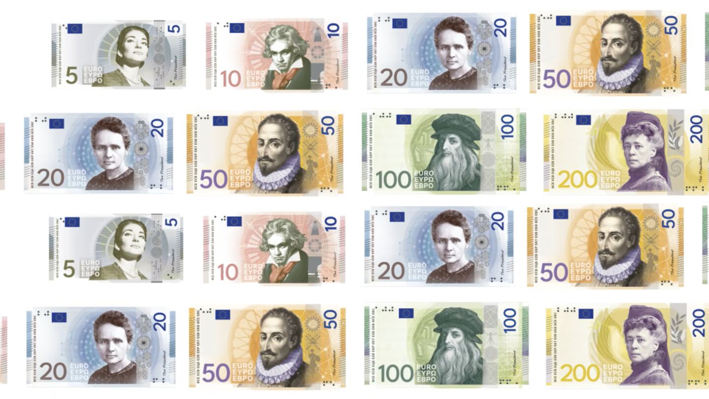 Opción E para los nuevos billetes de Euro