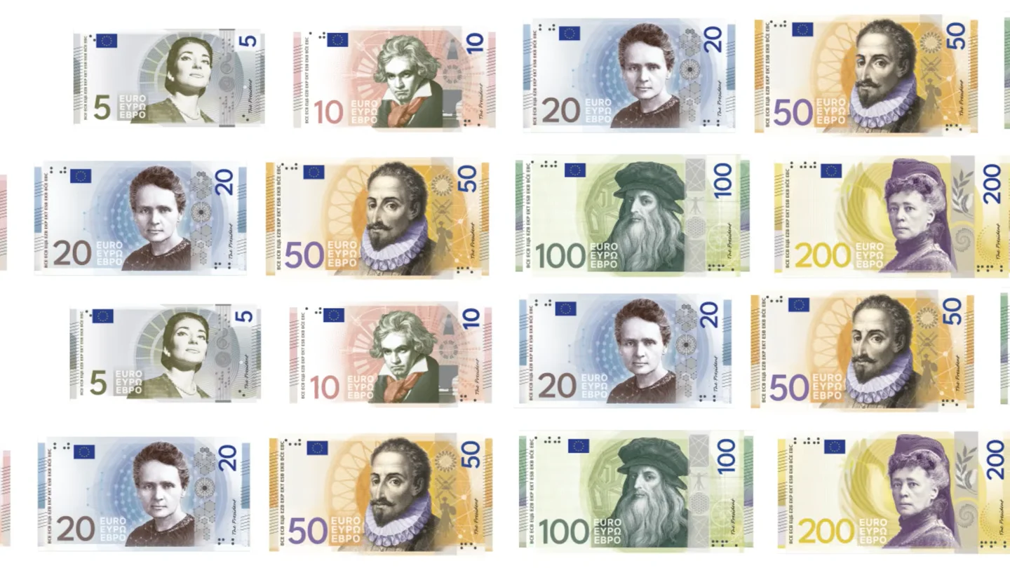 Opción E para los nuevos billetes de Euro Opción E para los nuevos billetes de Euro