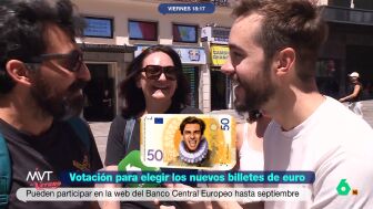 EL BCE cambia la cara de los billetes de euro y ha propuesto diez dise&ntilde;os a votaci&oacute;n. M&aacute;s Vale Tarde presenta a los espa&ntilde;oles sus propias propuestas, con Ferr&aacute;n Torres, Torrente o Chiquito de la Calzada, y recoge sus sugerencias.