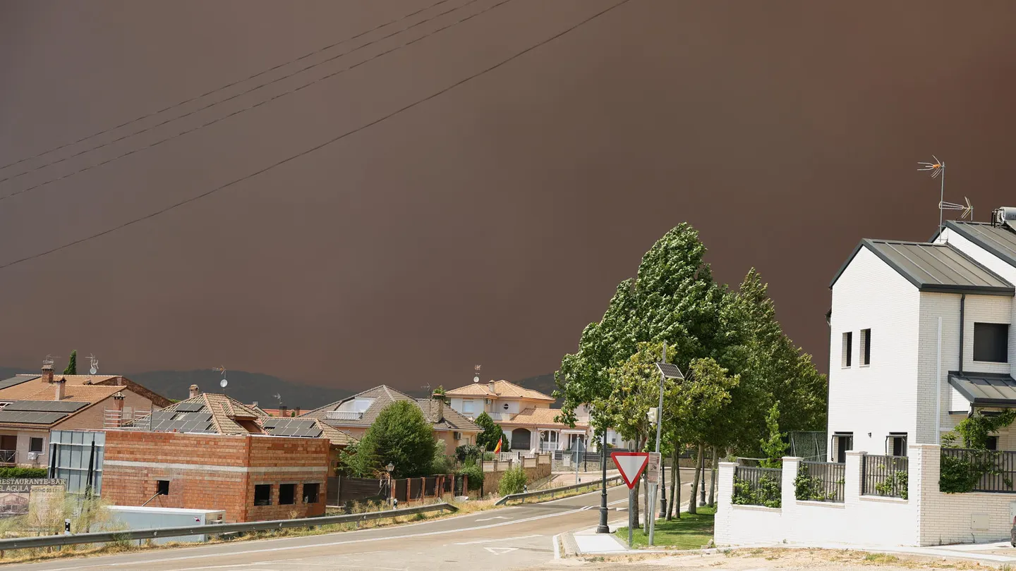 Incendio en la Comunidad de Madrid Incendio en la Comunidad de Madrid