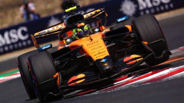 Lando Norris en el Gran Premio de Hungr&iacute;a