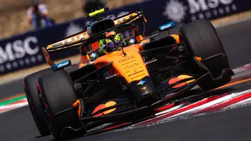 Lando Norris en el Gran Premio de Hungría Lando Norris en el Gran Premio de Hungría