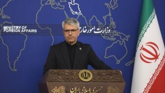 Esmail Baghaei, portavoz del Ministerio de Exteriores de Ir&aacute;n