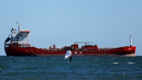 Imagen de archivo de un petrolero en Fos-sur-Mer, en el sur de Francia