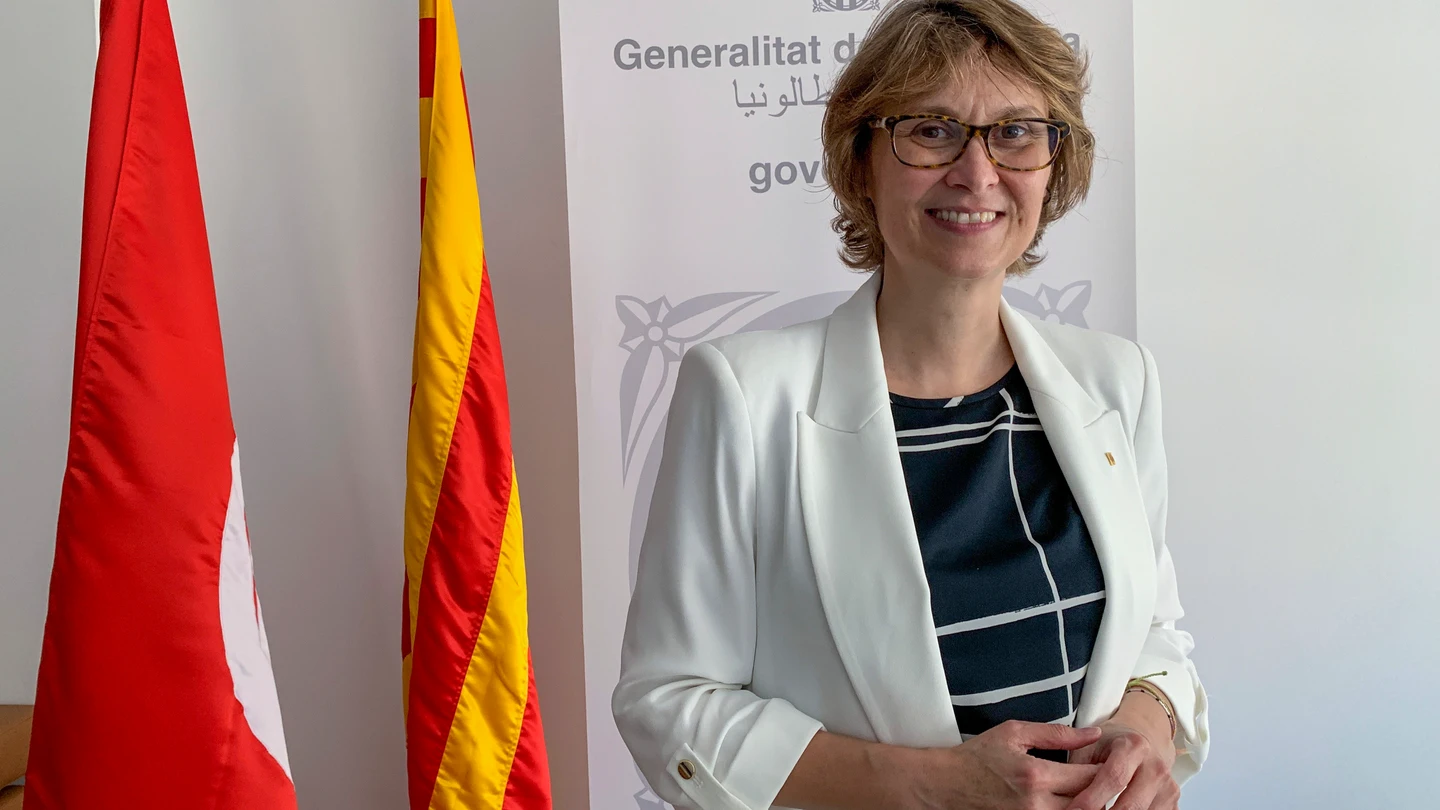Foto de archivo de 2023 de Meritxell Serret, entonces consejera catalana de Acción Exterior y Unión Europea. Foto de archivo de 2023 de Meritxell Serret, entonces consejera catalana de Acción Exterior y Unión Europea.