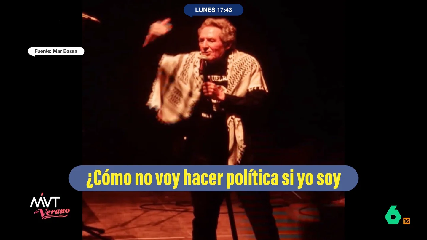 Miguel Ríos se planta ante los abucheos al denunciar lo que ocurre en Gaza Miguel Ríos se planta ante los abucheos al denunciar lo que ocurre en Gaza