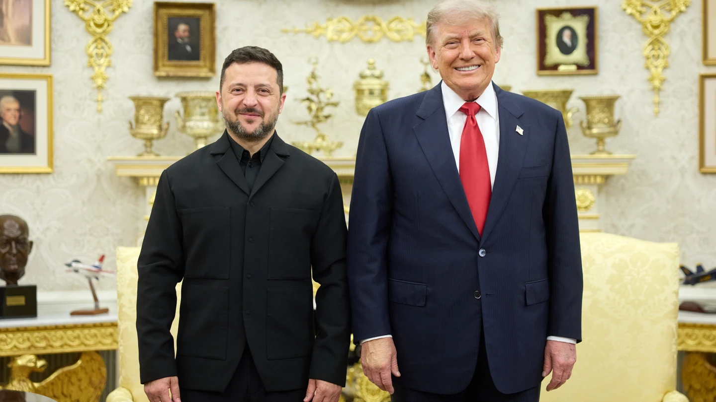 Los presidentes de Ucrania, Volodimir Zelenski, y de EEUU, Donald Trump. Los presidentes de Ucrania, Volodimir Zelenski, y de EEUU, Donald Trump.