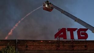 Un supermercado ucraniano ATB en Kyiv, como el que fue atacado en Chern&iacute;gov