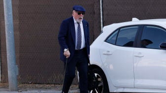 Villarejo a su llegada a la Audiencia Nacional este martes