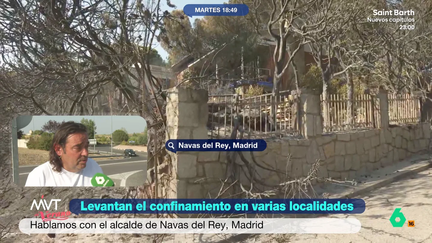 El alcalde de Navas del Rey pide a las instituciones que los ayuden "lo más rápido posible": "Dentro de dos años, yo no la necesito" Jaime Peral afirma que su objetivo, en estos momentos, es gestionar todo de la mejor manera y prestar el máximo apoyo a sus vecinos. "Nos vamos a desvivir para que esto sea así", ha manifestado.