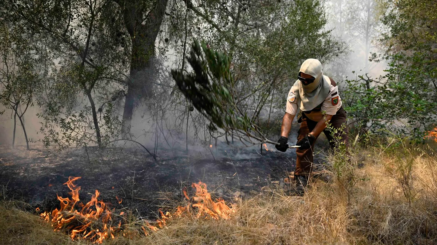 Efectivos de bomberos trabajan en Betxí (Castellón) Efectivos de bomberos trabajan en Betxí (Castellón)