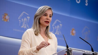 La portavoz parlamentaria de Sumar, Ver&oacute;nica Mart&iacute;nez Barbero, en una imagen de archivo.