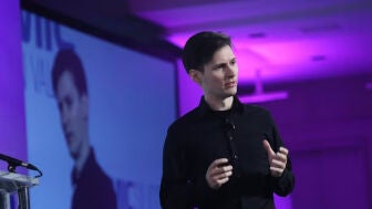 Imagen de archivo del fundador de Telegram, P&aacute;vel D&uacute;rov.