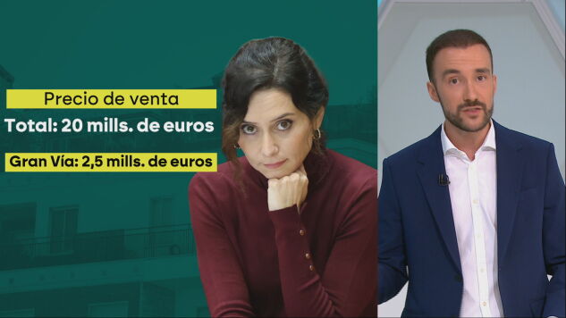 El precio de venta del &aacute;tico con los otros cuatro pisos ascender&iacute;a a 20 millones de euros.  
