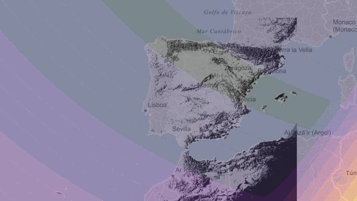 Mapa interactivo: así se verá el eclipse solar del 12 de agosto en tu pueblo o ciudad. Mapa interactivo: así se verá el eclipse solar del 12 de agosto en tu pueblo o ciudad.