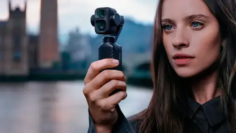 La DJI osmo Pocket 4P y sus dos lentes La DJI osmo Pocket 4P y sus dos lentes