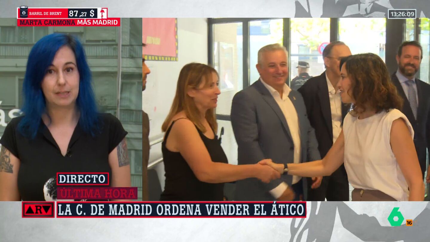 M&aacute;s Madrid, sobre Ayuso